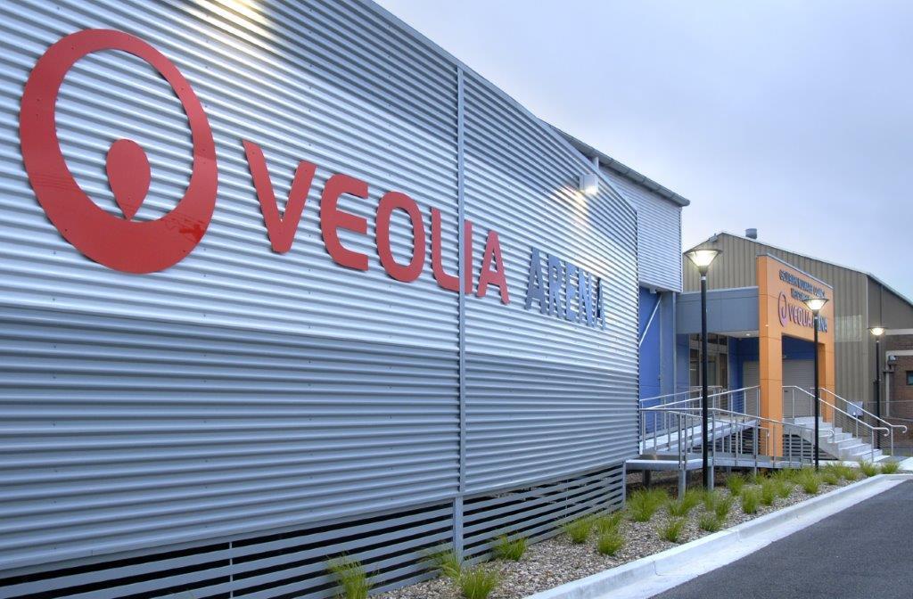 Entrance of Veolia Arena