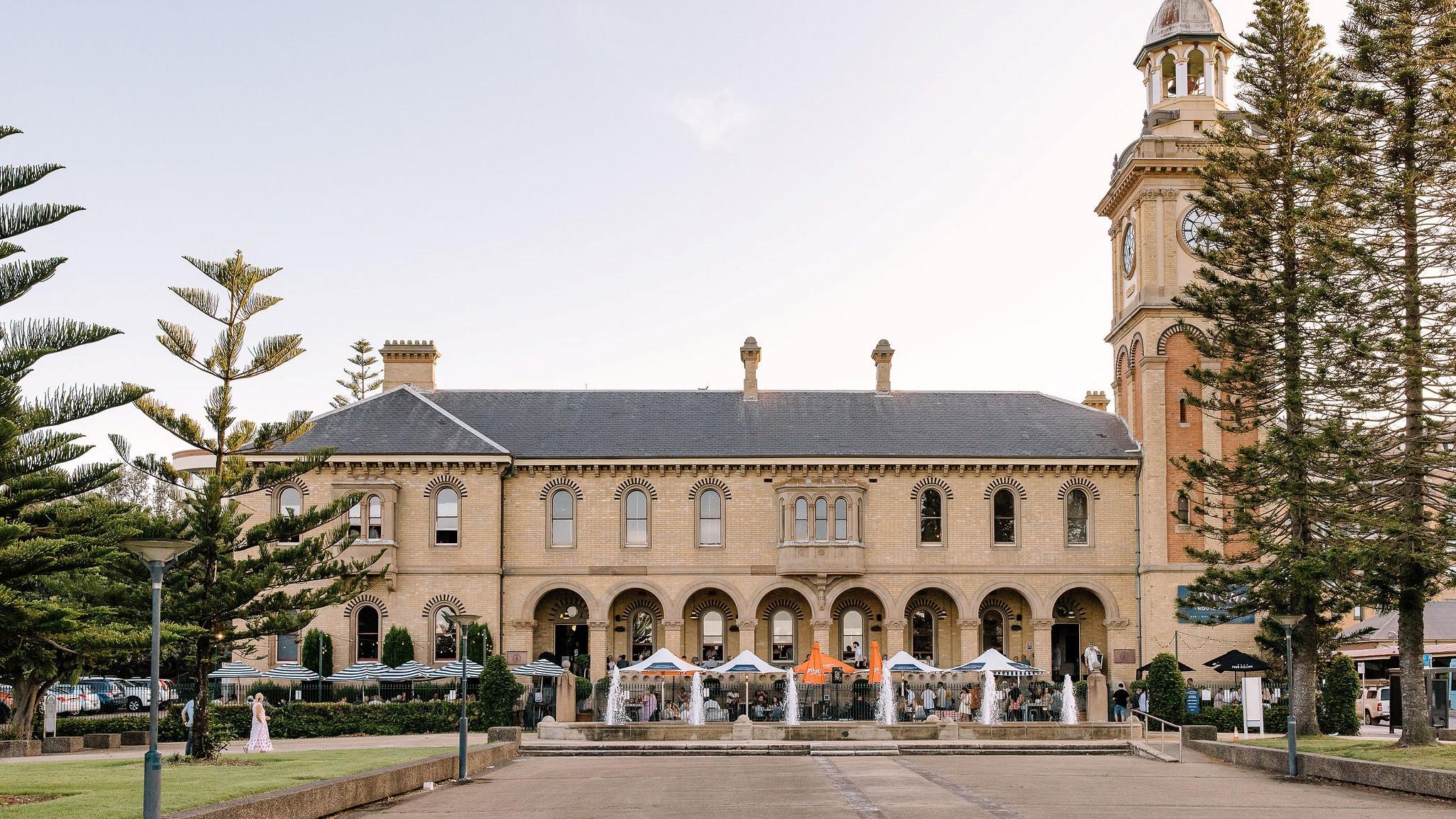 Heritage registered Customs House Hotel Newcastle