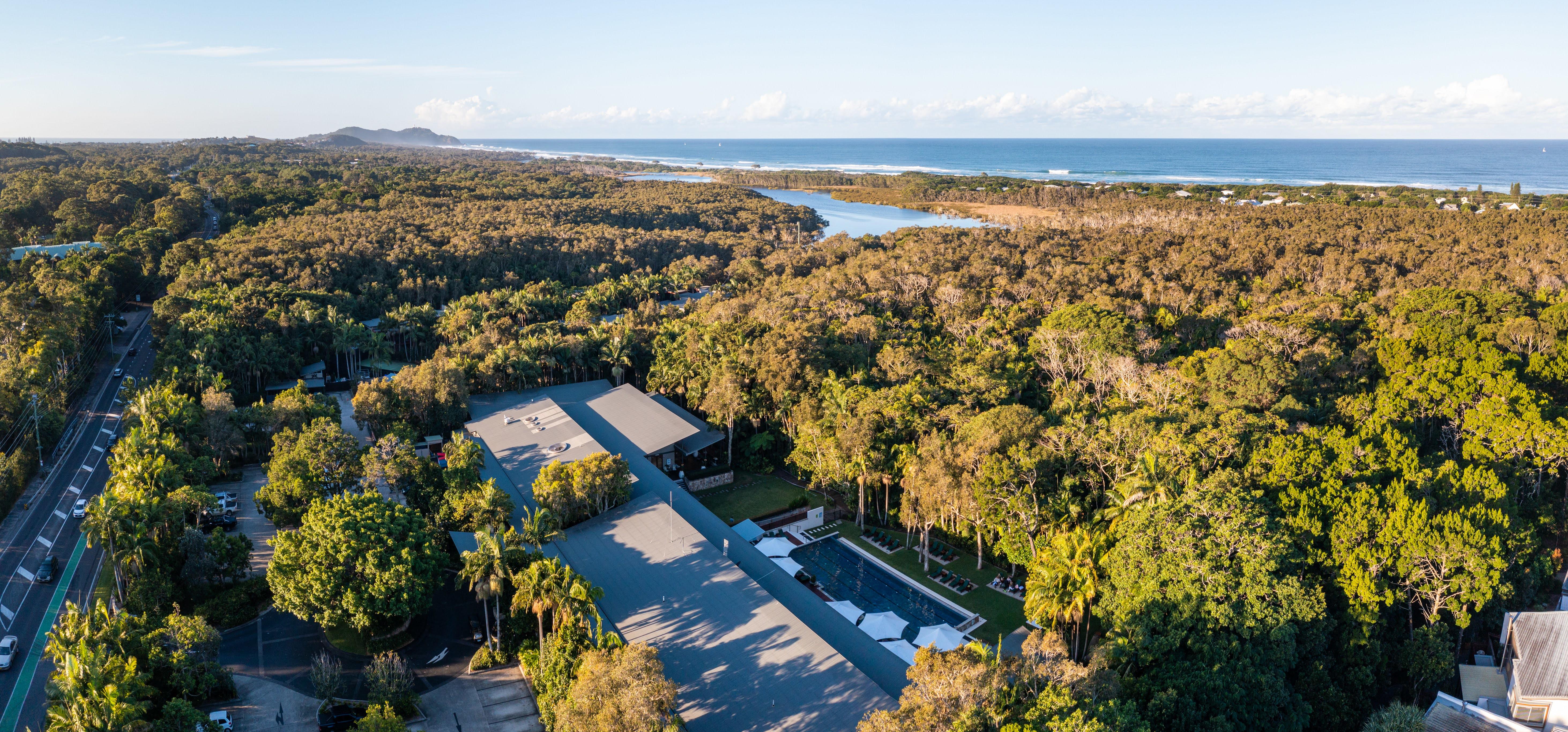 Aerial shot of Crystalbrook Byron