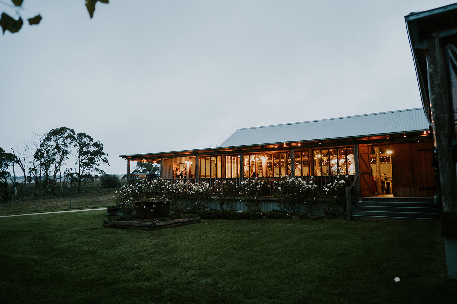 The Barn at twilight by Thom Dwyer Photography