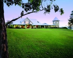 Kookaburra and main building